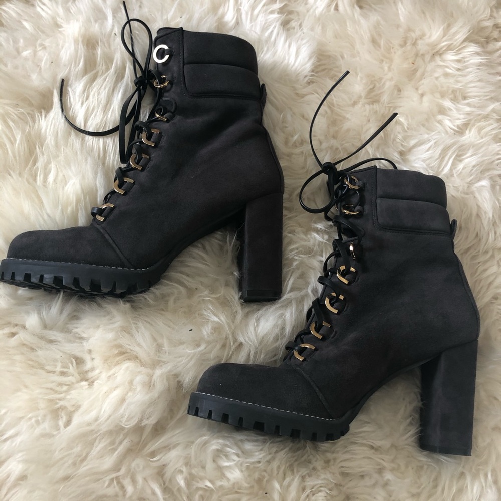 Stuart Weitzman Suede Booties